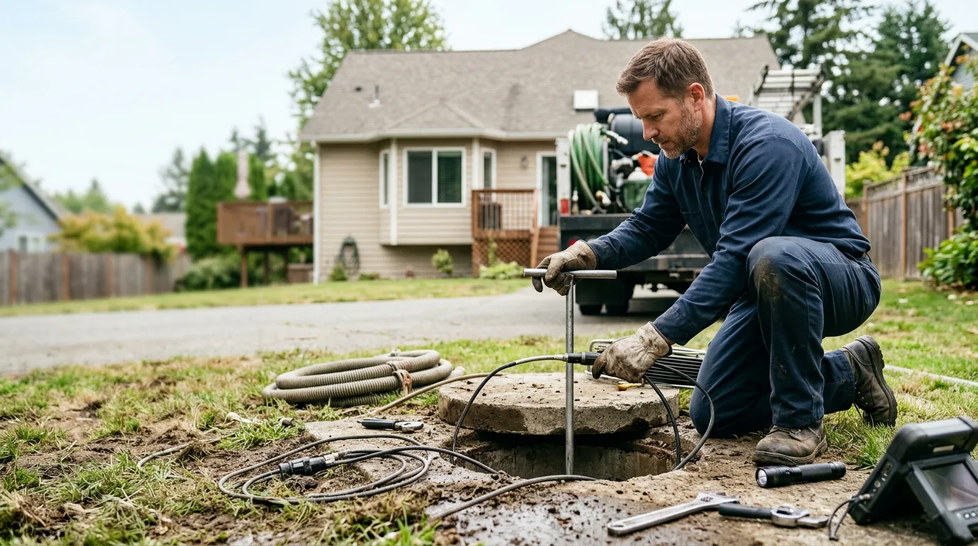 Septic Tank Pumping in Meridian, TX